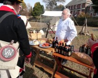 lunch-brake-on-location-at-Red-BankNJ-film-shoot.-a-Taste-of-History
